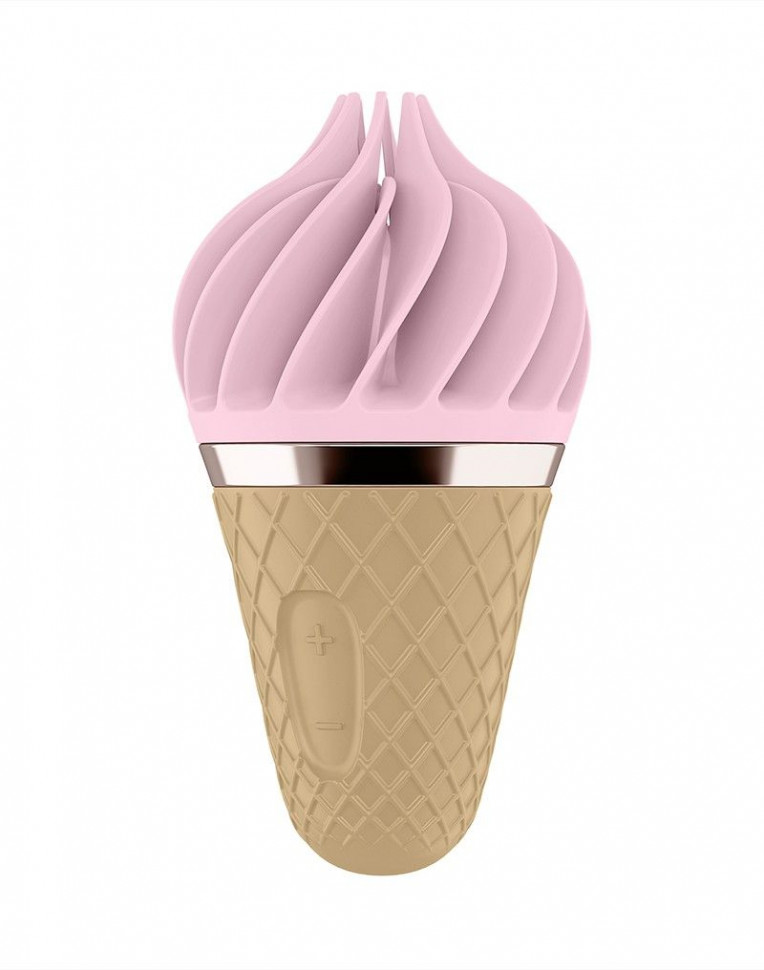 Вибратор-спиннер с розовыми лепестками Satisfyer Sweet Treat