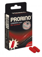 Возбуждающие для женщин - БАД для женщин ero black line PRORINO Libido Caps - 2 капсулы