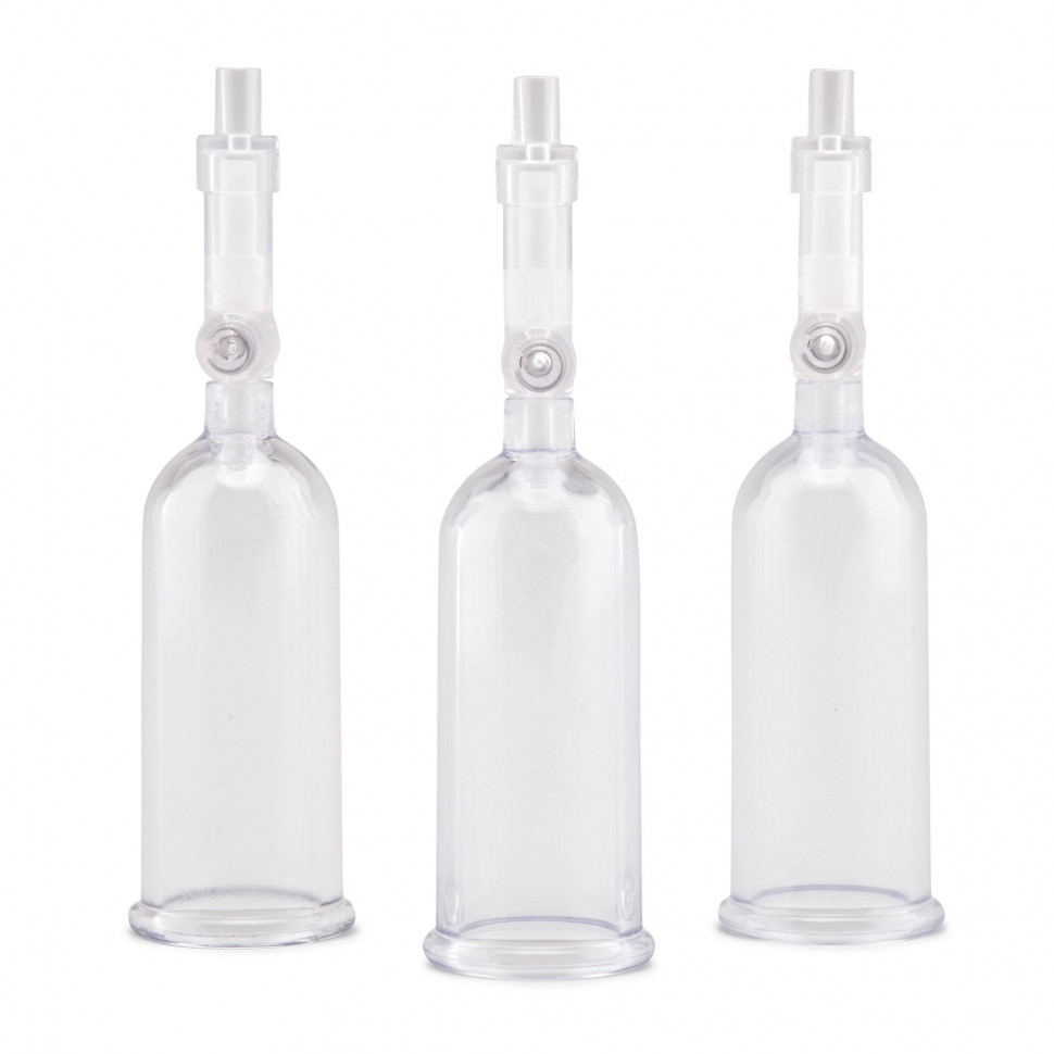 Вакуумная помпа для клитора и сосков Nipple Suckers with Clitoral Pump