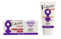 Возбуждающие - Стимулирующий крем для женщин V-activ - 50 мл.