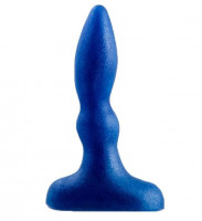 Массажеры простаты - Синий анальный стимулятор Beginners p-spot massager - 11 см.