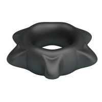Черное эрекционное кольцо Ethaniel