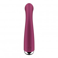 Сливовый вибратор для G-точки Spinning G-Spot 1 - 17 см.