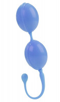 Вагинальные шарики - Голубые вагинальные шарики LAmour Premium Weighted Pleasure System