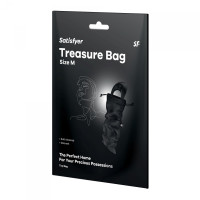 Элементы питания и аксессуары - Черный мешочек для хранения игрушек Treasure Bag M