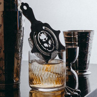 Стрейнер «Пробар Премиум Корсар» с ушками;сталь нерж.;D=11,5,L=15см;серебрист.