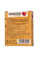 Экологически чистые презервативы Masculan Organic - 3 шт.