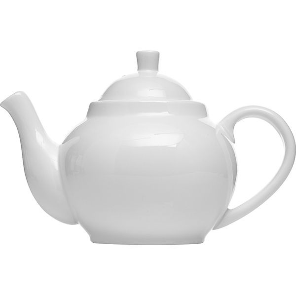 Белый заварочный чайник «Кунстверк» (объем 0,95 л.)