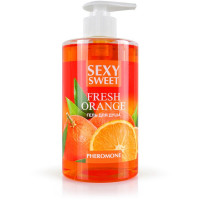 Средства по уходу за телом, косметика - Гель для душа Sexy Sweet Fresh Orange с ароматом апельсина и феромонами - 430 мл.