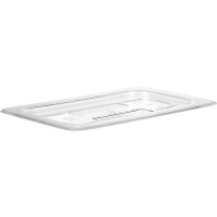 Крышка для гастроемкости с ручкой GN 1/4;поликарбонат;,L=26,5,B=16,2см;прозр.
