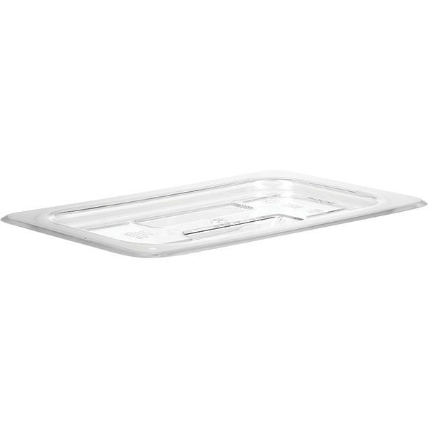 Крышка для гастроемкости с ручкой GN 1/4;поликарбонат;,L=26,5,B=16,2см;прозр.