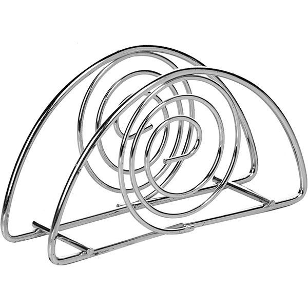 Салфетница;металл;,H=77,L=142,B=43мм;металлич.