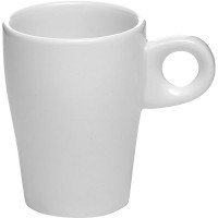 Чашка кофейная «Кунстверк»;фарфор;80мл;D=52,H=70,L=75мм;белый