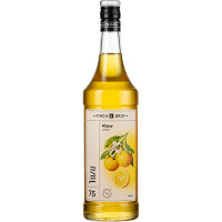 Сироп «Юдзу» Pinch&Drop;стекло;1л;D=85,H=330мм;желт.