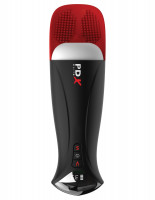 Мастурбатор в колбе с вибрацией Fuck-O-Matic Pro XL