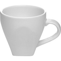 Чашка кофейная «Кунстверк»;фарфор;80мл;D=61,H=66,L=80мм;белый